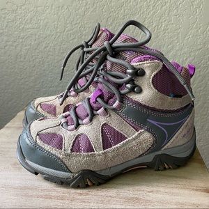 Hi Tec Purple Gray Hiking Boots